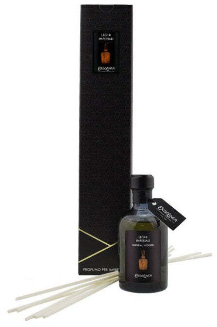 Dyfuzor zapachowy Erbolinea Zapach do domu z patyczkami Prestige Legni Imperiali 100 ml