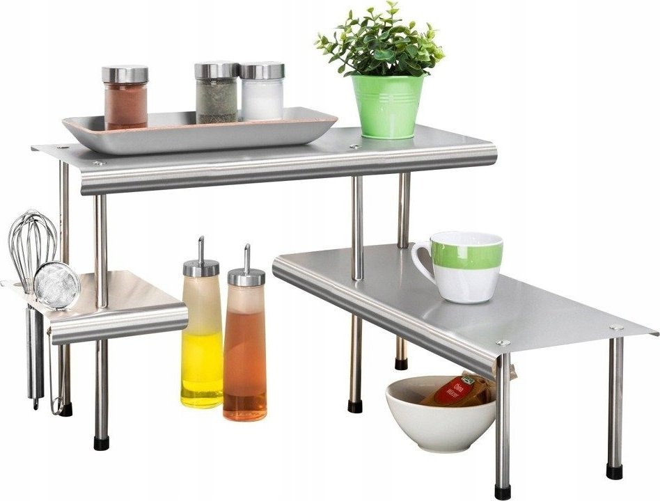 Maximex Narożna półka kuchenna Massivo TRIO, 2 poziomy