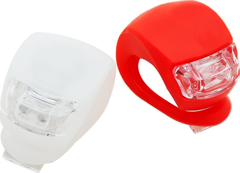 Blow 71-437# Lampki rowerowe led przód-tył 3 tryby świecenia