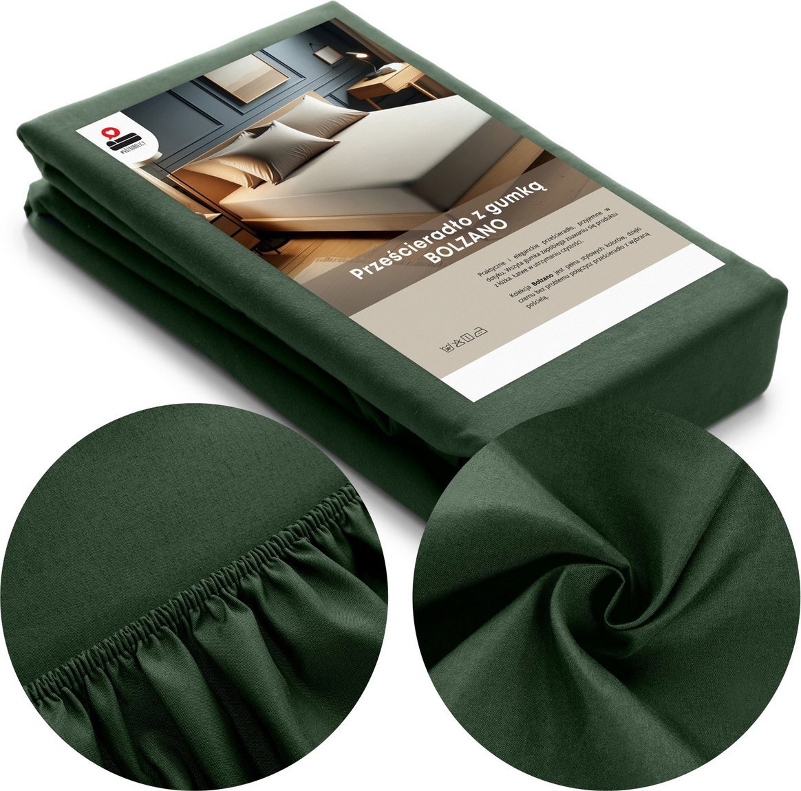 LOZKOHOLICY.PL Sp.z o.o. Sp. K. Prześcieradło 90 x 200 Z Gumką Bolzano 06