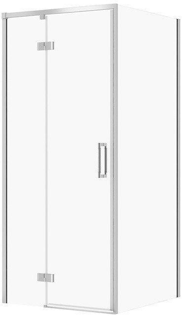 SET B852 KABINA LARGA ZAWIAS LEWA CHROM 90X90X195SZK TRANS WIR