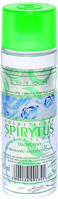 Loton Spirytus Salicylowy Kosmetyczny Tradycyjny 115ml