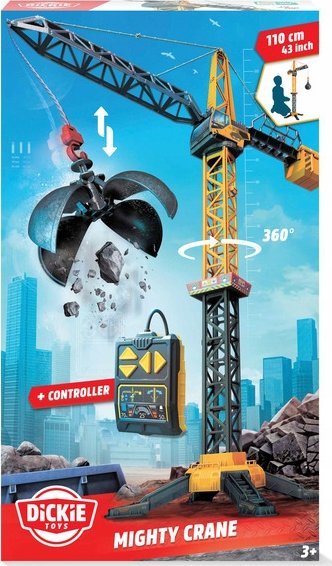 Simba Dickie Constr sterowany dźwig z kulka 372-9022