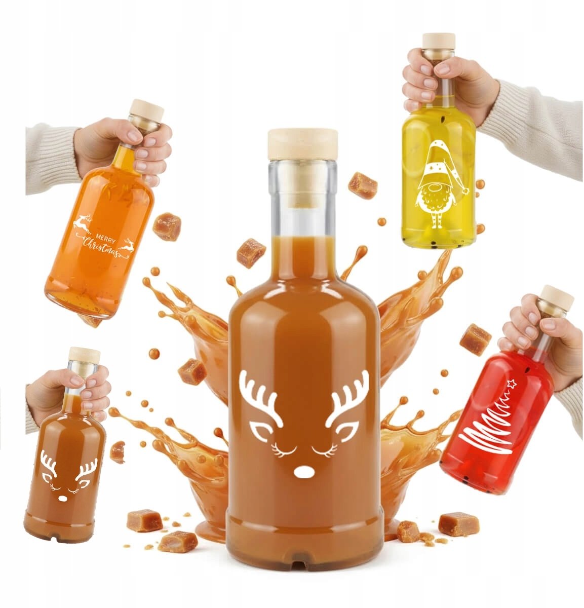 Bimberek 5x Butelka TADEK 250ml na nalewki