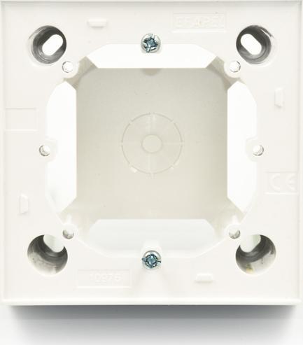 Efapel EFAPEL PUSZKA NATYNKOWA BIAŁA 10976 ABR