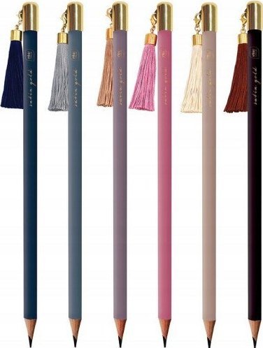 Interdruk Ołówek z zawieszką Deco satin gold