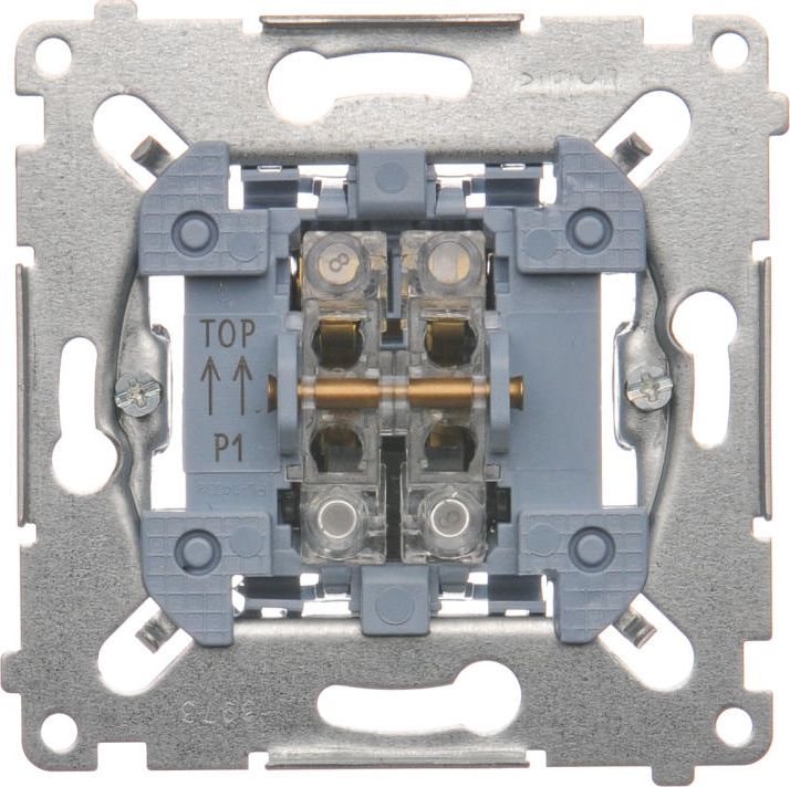 Kontakt-Simon Przycisk podwójny Simon 54 zwierny mechanizm 10AX 250V (SP2M)