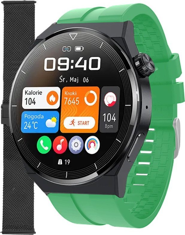 Smartwatch Enter SAT.14.5314.144-SET Zielony