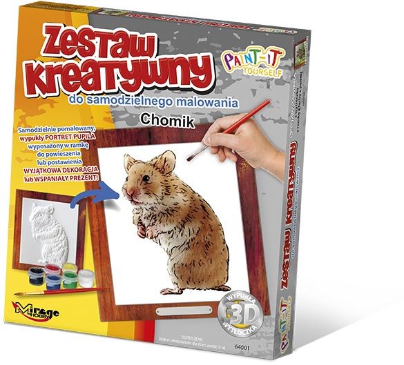 Zestaw kreatywny Chomik