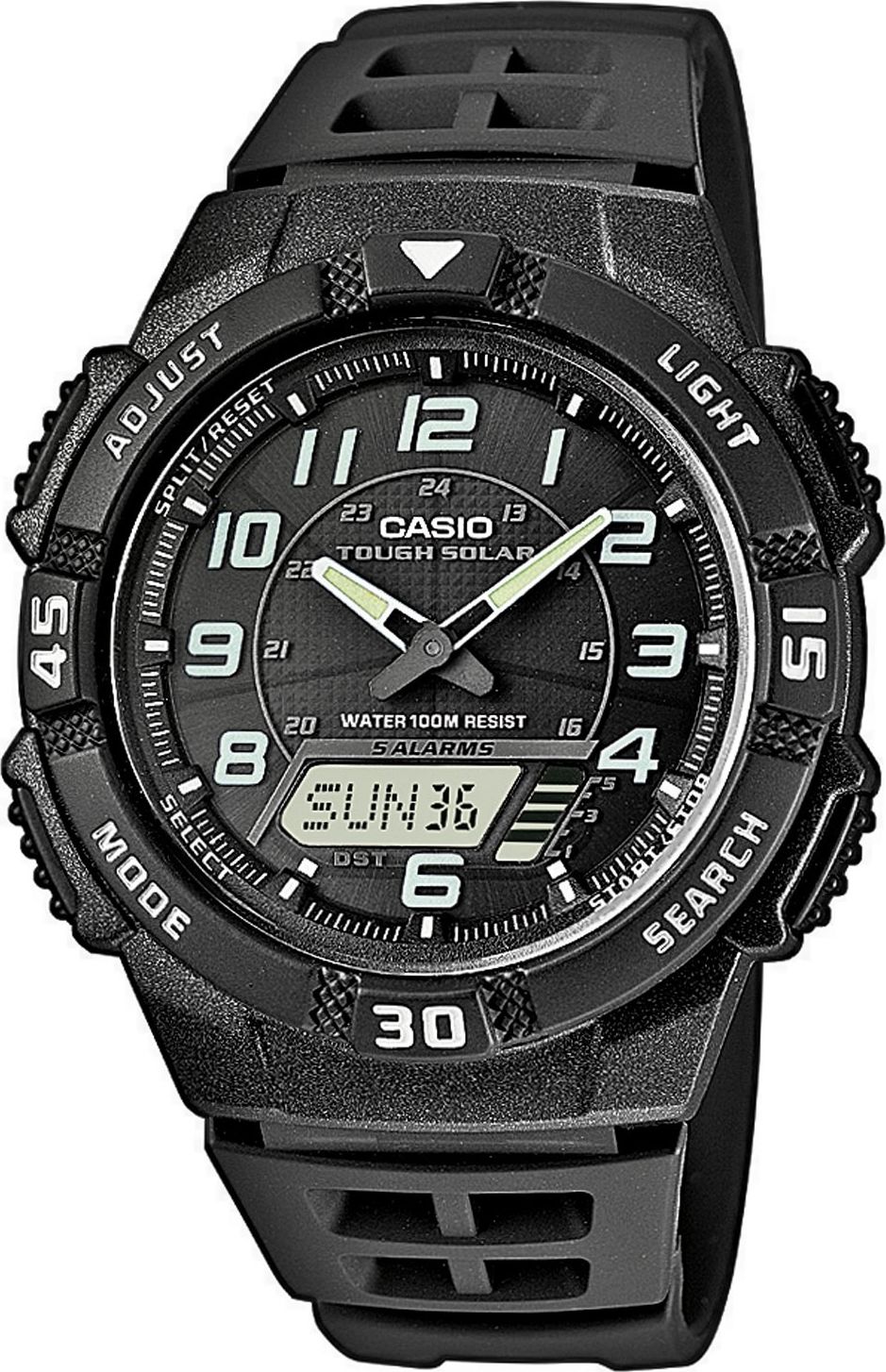 Zegarek Casio Zegarek CASIO AQ-S800W-1BVEF SOLAR uniwersalny