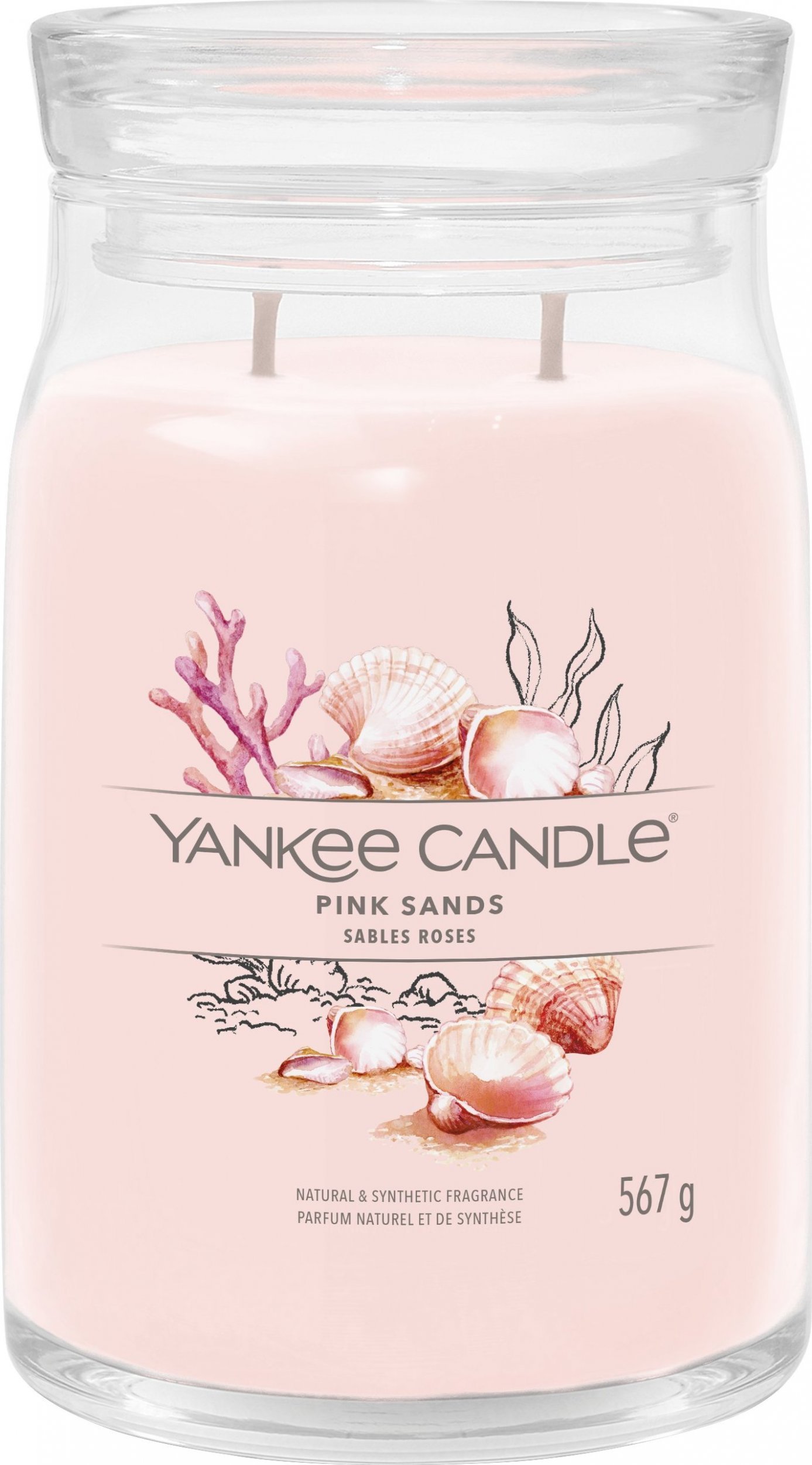 Yankee Candle Yankee Candle Signature Pink Sands Świeca Duża 567g