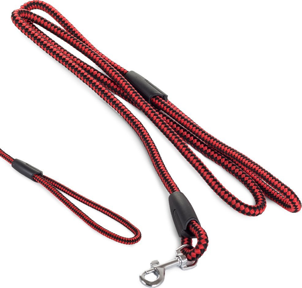 Przyjaciele Smycz stylowa tradycyjna dla psa 120cm/0,8cm mocna Smycz stylowa tradycyjna dla psa 120cm/0,8cm mocna