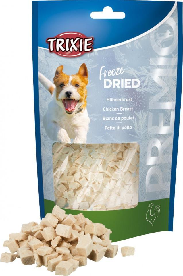 Trixie PREMIO Freeze Dried Pierś z Kurczaka, przysmak dla psa, 50 g, liofilizowany