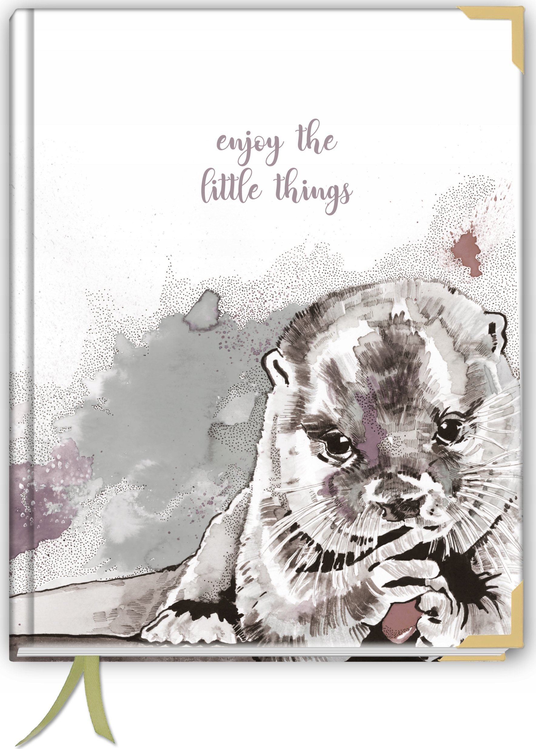 TadaPlanner Bullet journal szyty 214 stron TaDaPlanner notes notatnik A5+ w kropki