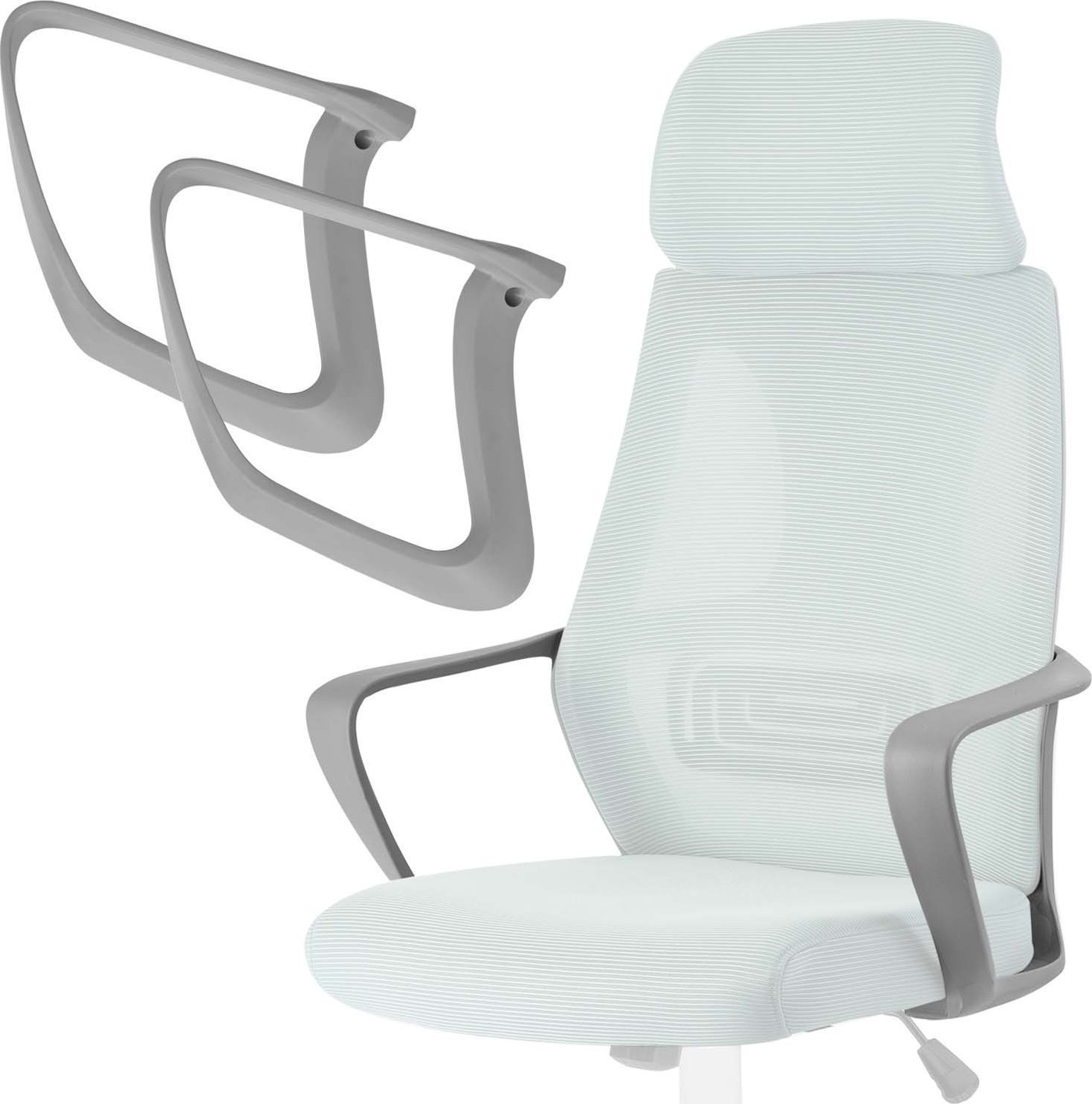 Sofotel Podłokietniki do fotela Praga szare