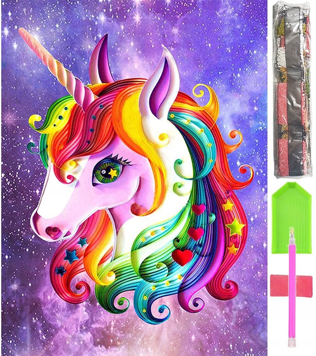 HAFT DIAMENTOWY DUŻY 5D Zestaw Obraz MOZAIKA D11