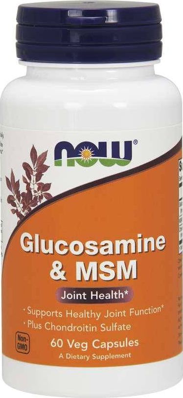 NOW Foods NOW Foods - Glukozamina i MSM, 60 vkaps