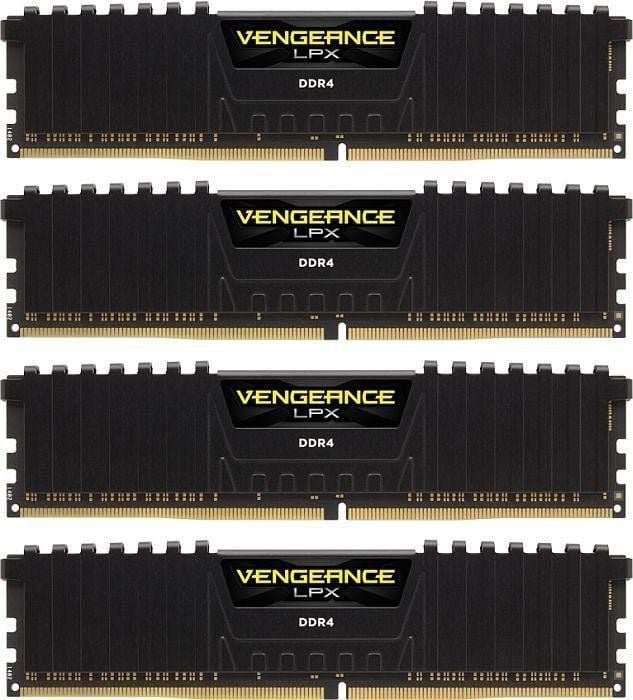 Pamięć Corsair Vengeance LPX, DDR4, 128 GB, 3200MHz, CL16 (CMK128GX4M4E3200C16)