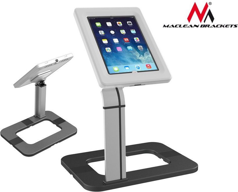 Stojak Maclean Stojak do tabletu biurkowy z blokad (mc-644)
