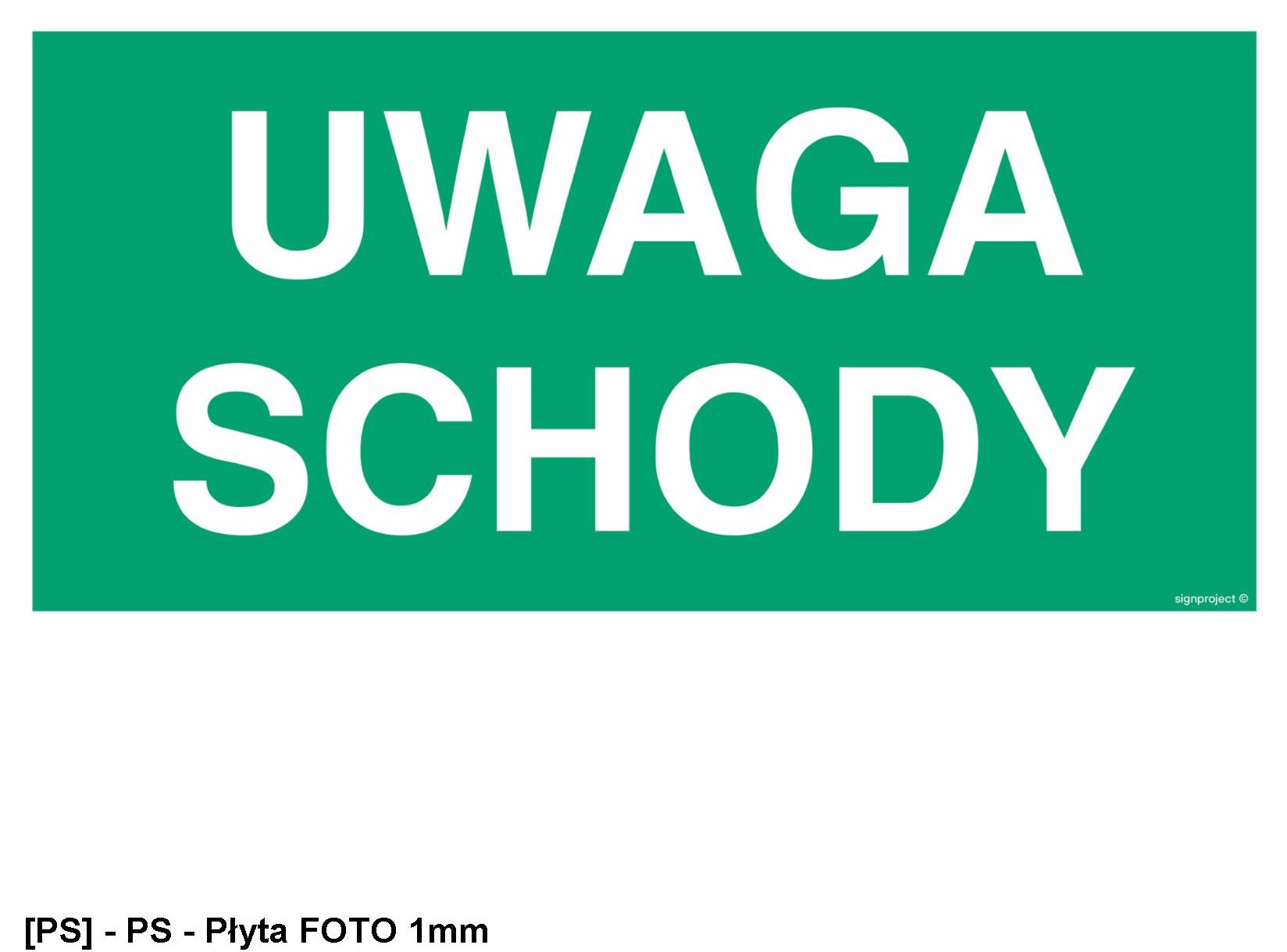 AC037 - Uwaga schody 600x300