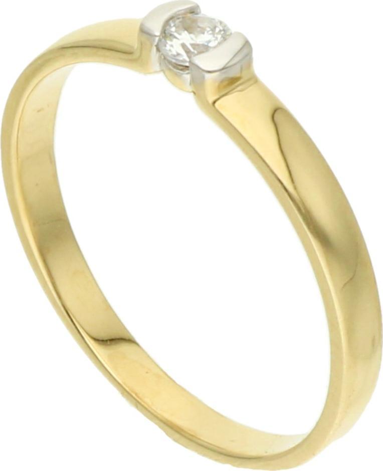 Rosanto Delikatny złoty pierścionek z cyrkonią roz. 12 585 14k