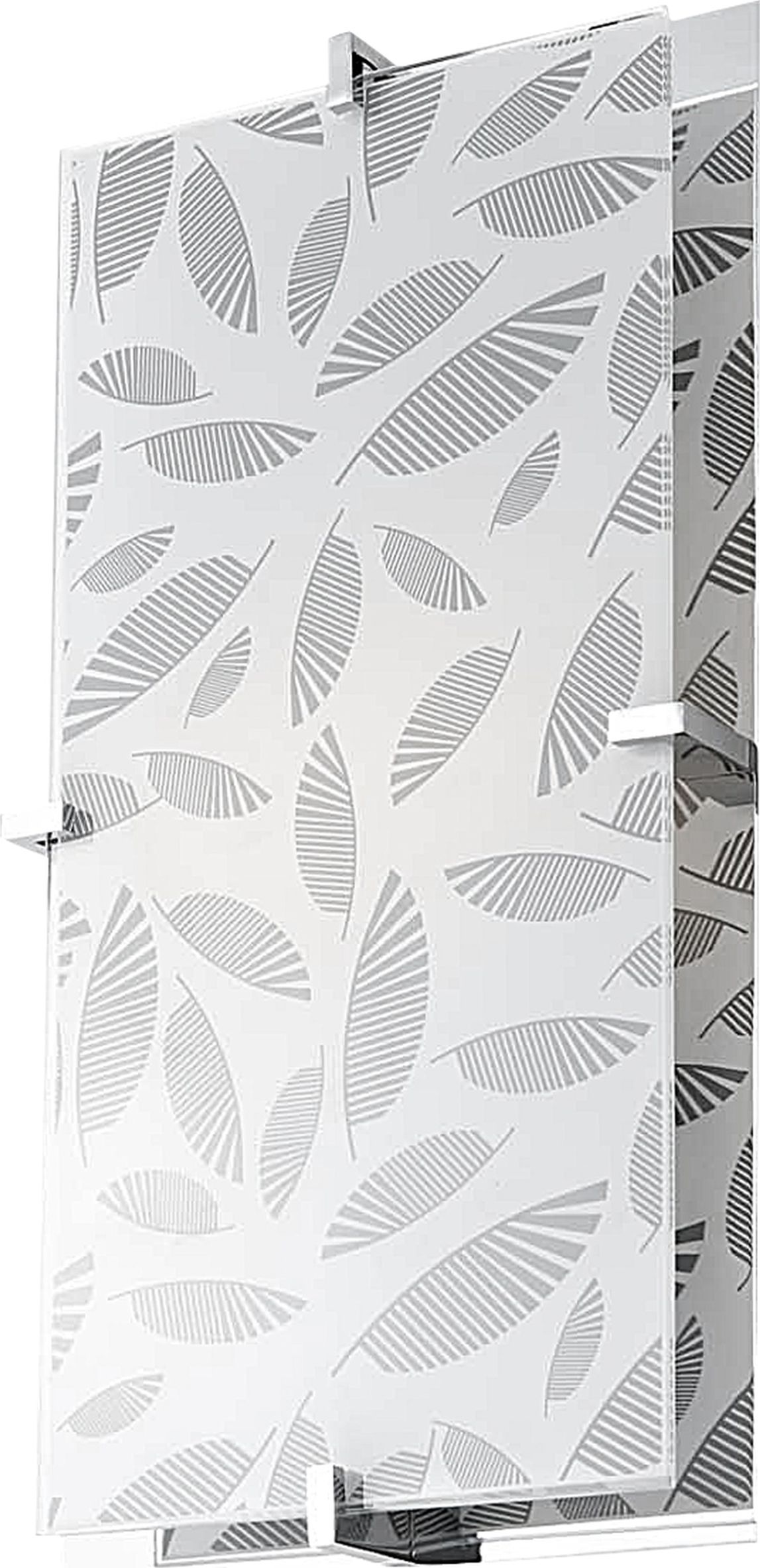 Lampa sufitowa Candellux Plafon sufitowy szklany chrom Candellux FIKUS 10-12838