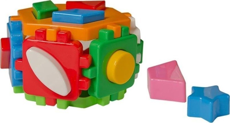 Technok Kostka ośmiobok-sorter Mądry dzieciak kształty TechnoK 1998 p20