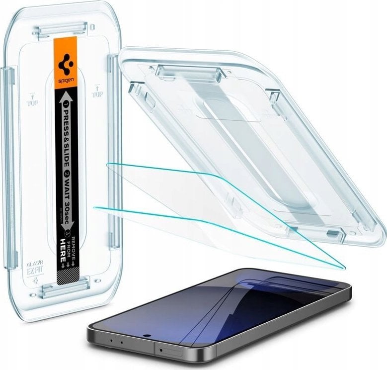 Spigen SZKŁO HARTOWANE SPIGEN GLAS.TR ”EZ FIT” 2-PACK GALAXY S24 FE CLEAR