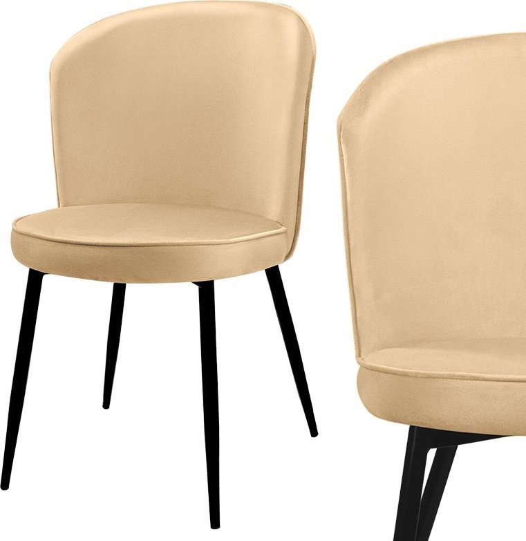 Szchara KRZESŁO DO SALONU JADALNI TAPICEROWANE NOWOCZESNE