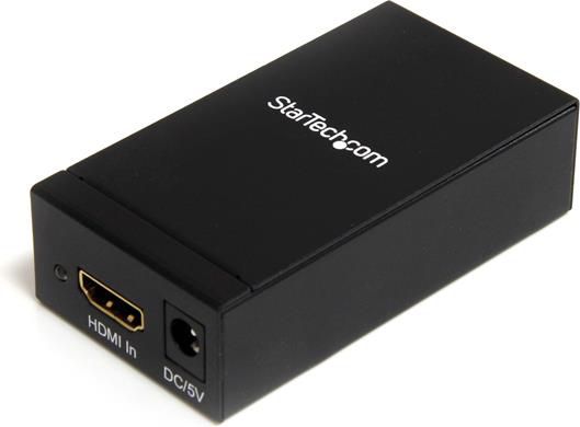 Adapter AV StarTech DisplayPort - HDMI czarny (HDMI2DP)