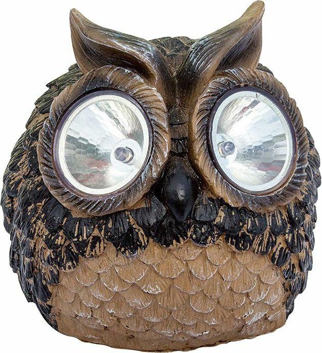 Naświetlacz Volteno VOLTENO LAMPKA SOLAROWA SOWA KAMIEŃ