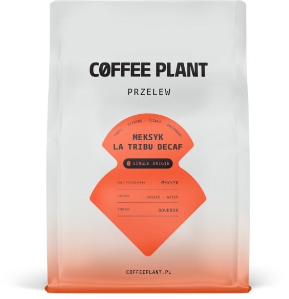 Kawa ziarnista COFFEE PLANT Meksyk La Tribu Decaf 250g - kawa bezkofeinowa