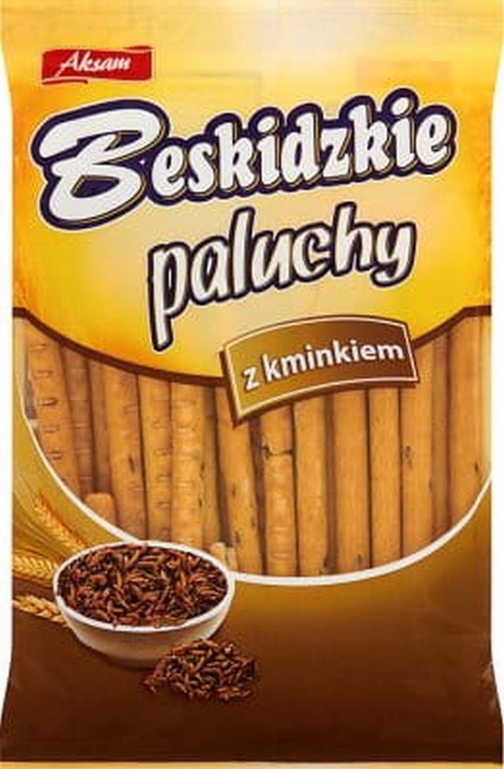 Beskidzkie Aksam Beskidzkie Paluchy z kminkiem 100g