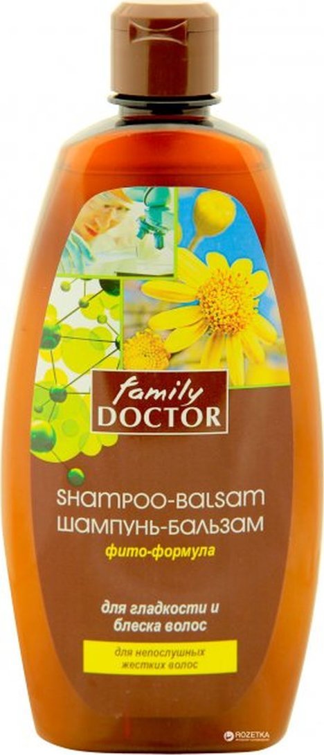 The Family Doctor Szampon-balsam do włosów 2w1 wzmacniający z propolisem i keratyną 500ml
