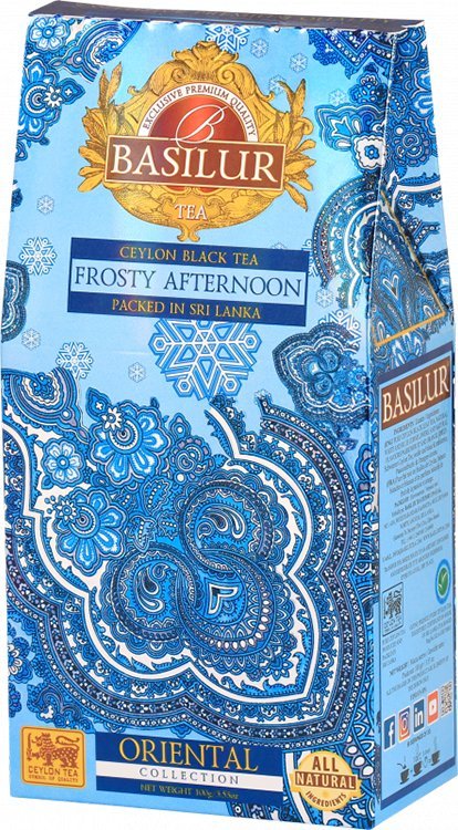 Basilur Basilur FROSTY AFTERNOON herbata czarna marakuja pomarańcza - liściasta 100 g