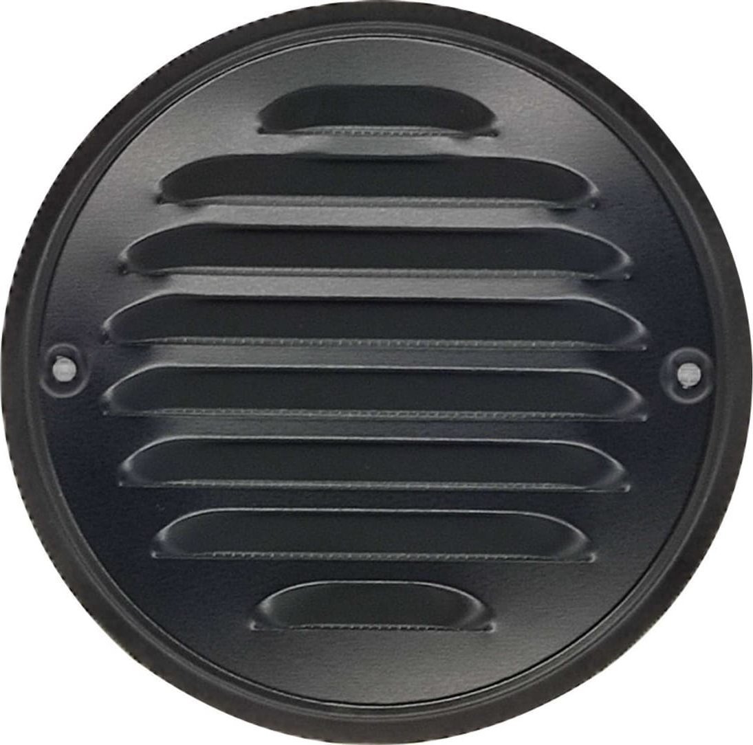 airRoxy Osłona kratki metalowa okrągła fi 100 Czarna