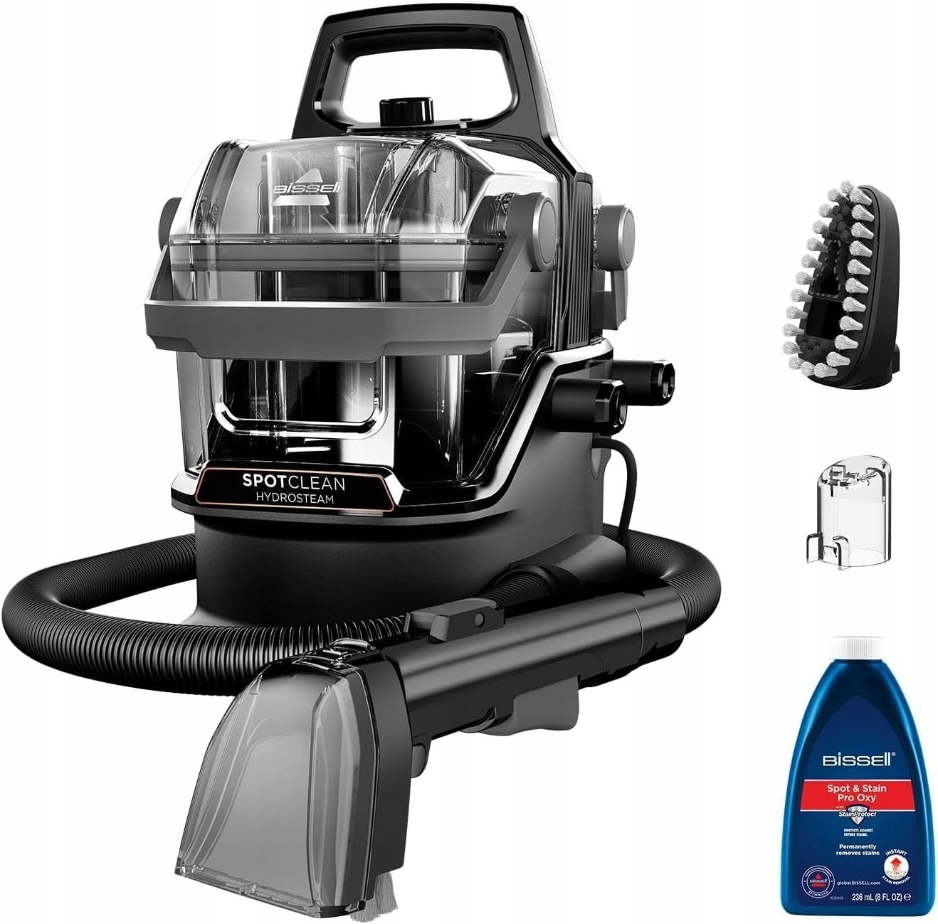 BISSELL SpotClean HydroSteam 3689N Odkurzacz piorący 1000W