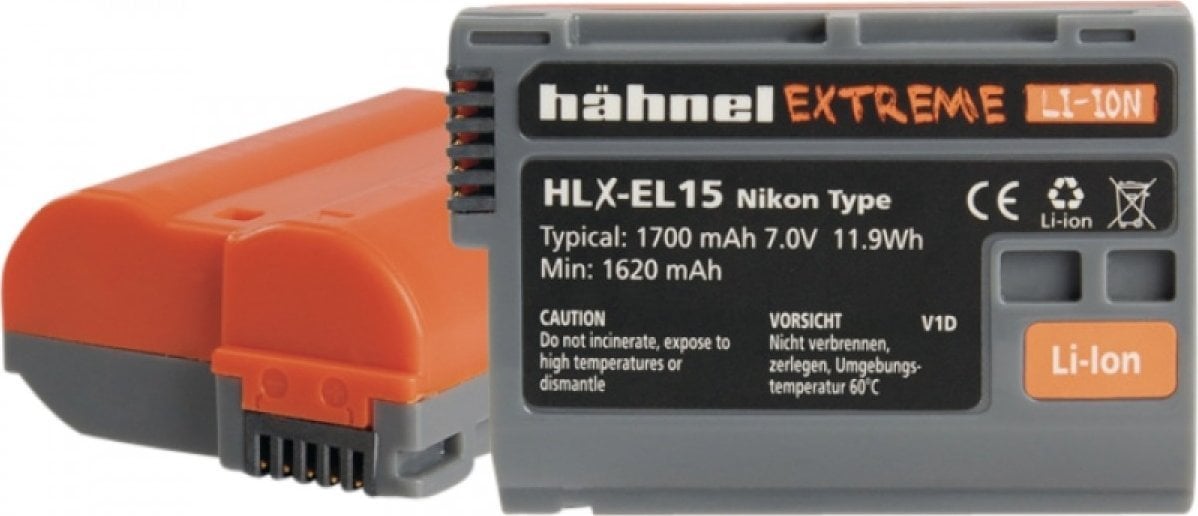 Akumulator HĂ¤hnel Hähnel Battery Extreme Nikon HLX-EL15Hp / EN-EL15