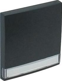 Efapel EFAPEL LOGUS90 KLAWISZ DO ŁĄCZNIKA ZWIERNEGO Z POLEM OPISOWYM GRAFIT 90603 TIS