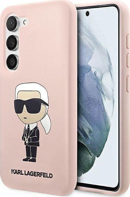 Karl Lagerfeld Karl Lagerfeld Silicone NFT Ikonik - Etui Samsung Galaxy S23+ (różowy)