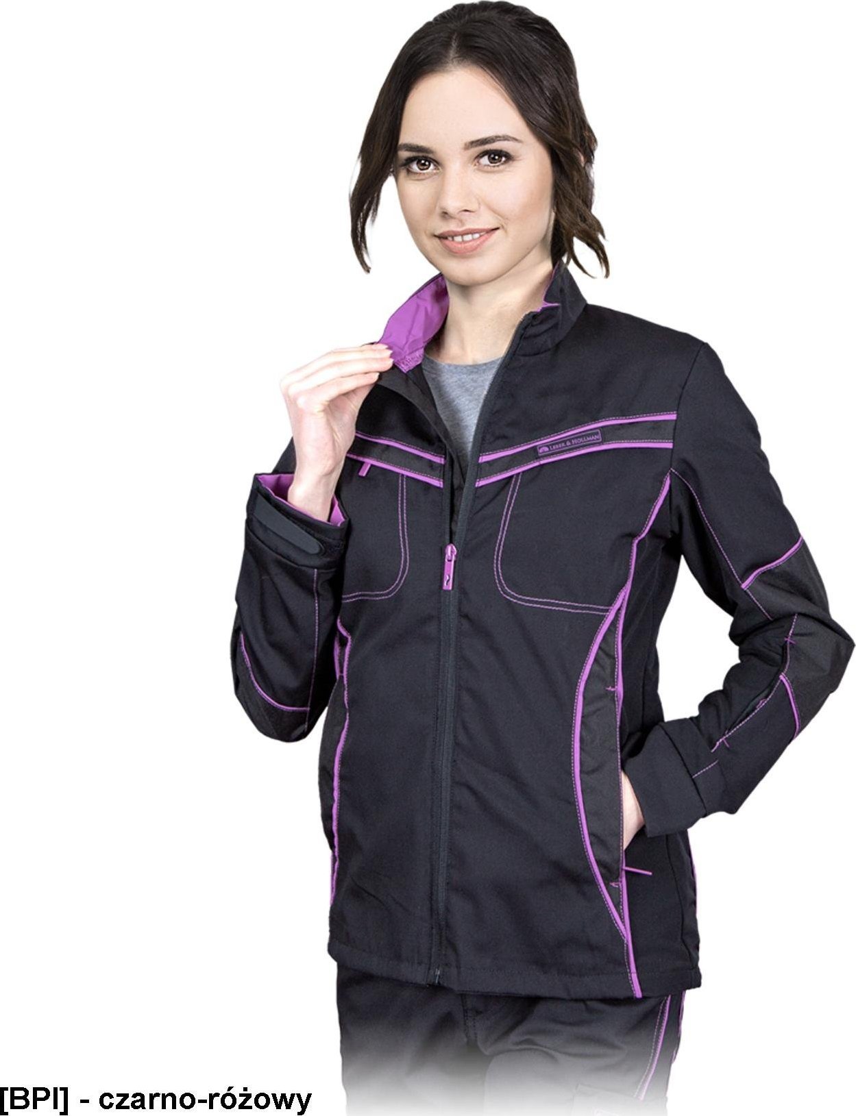 Leber&Hollman LH-FWN-J - bluza ochronna FORWOMEN, canvas, stójka, suwak, 65% poliester, 35% bawełna, 220 g/m XL