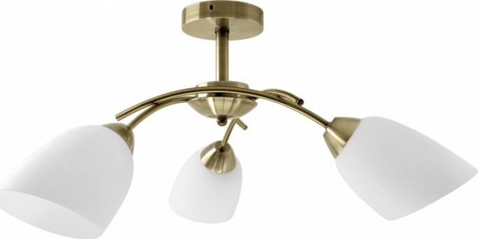 Lampa sufitowa Activejet Plafon Activejet AJE-NIKITA 3P E27 3x40W Patyna