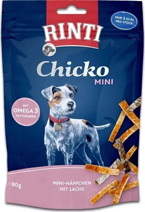 Rinti Rinti Chicko Przysmak Dla Psa Kurczak Łosoś Mini 80g