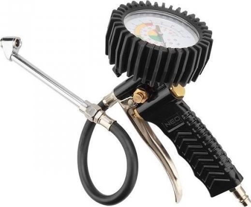 Neo Pistolet do pompowania (Tyre inflator with manometer (twin tyre))