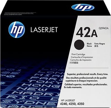 Toner HP 42A Black Oryginał (Q5942A)