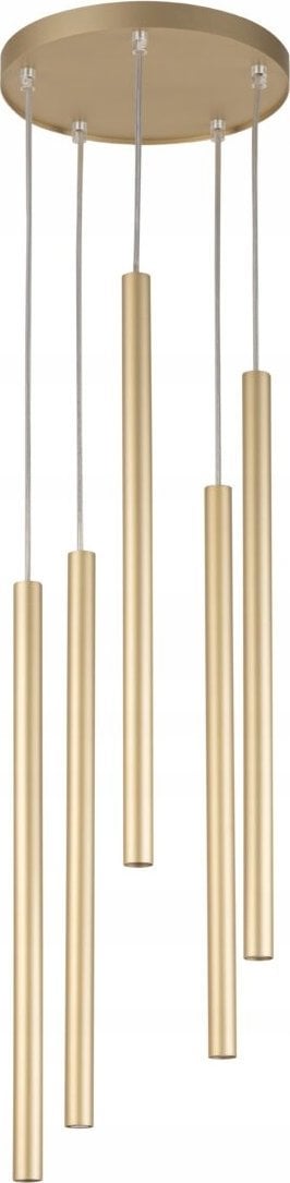 Lampa wisząca Sigma Sopel 33627 lampa wisząca zwis 5x4W G9 złota