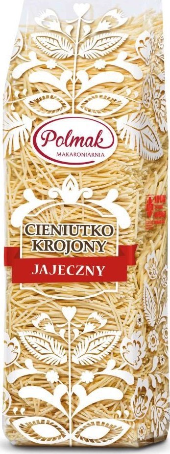 Pol-Mak Polmak Makaron Cieniutko Krojony jajeczny 250g