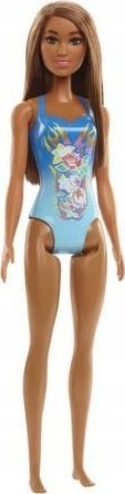 Barbie Lalka plażowa niebieski strój kąpielowy bikini plaża hot