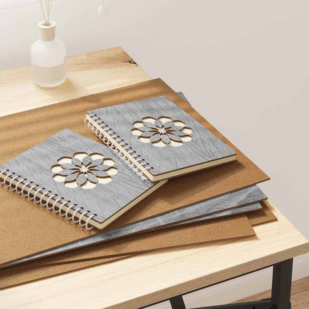 vidaXL Panele dekoracyjne 50 pcs Szary dąb sonoma 30 x 42 x 0.3 cm