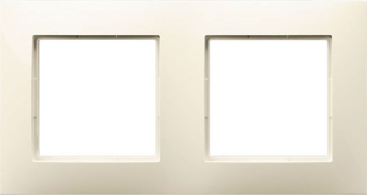 Ospel ARIA Ramka podwójna ecru R-2U/27